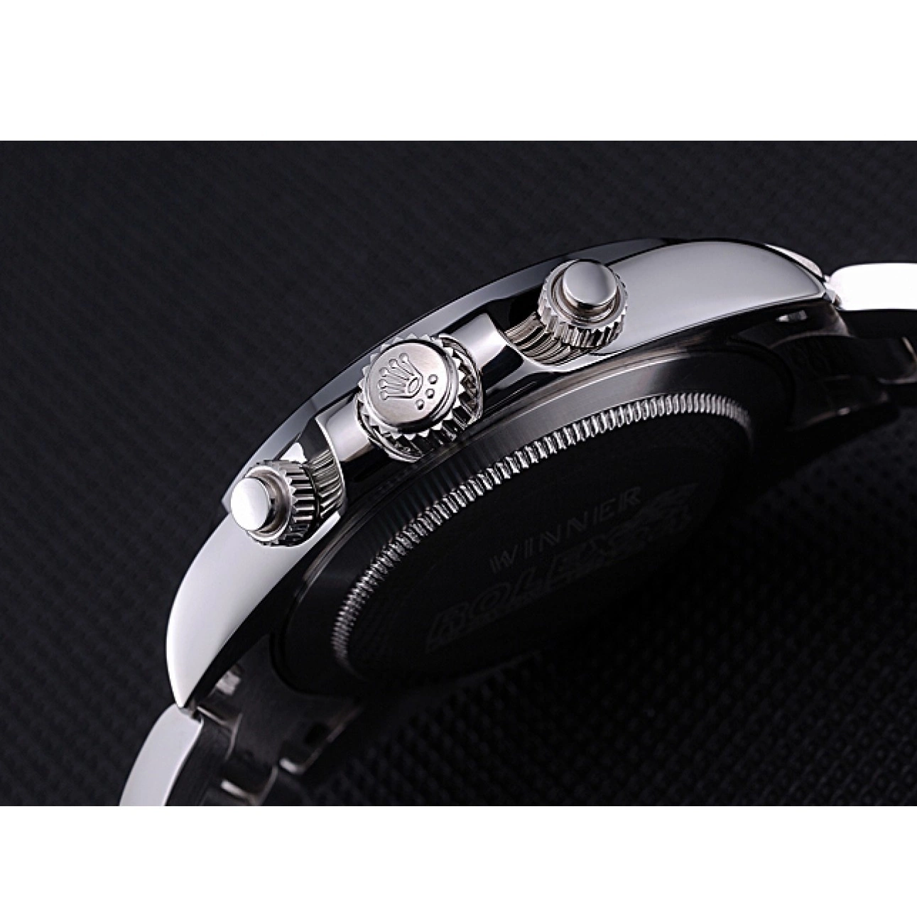 Aaa replica watch White Dial Stainless Bracelet Daytona Rolex 622542 Steel Cosmograph 0713